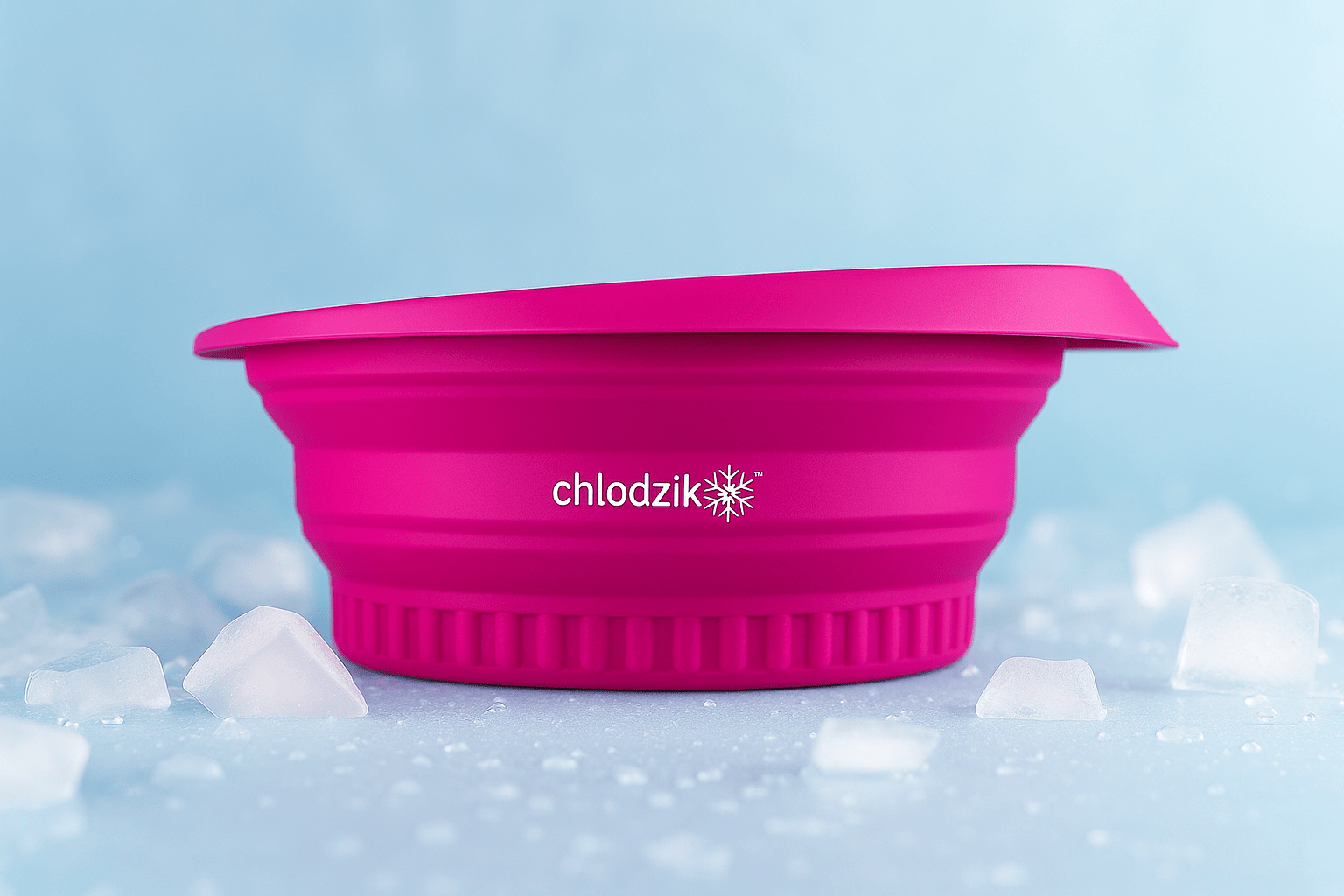 Lodowa kąpiel twarzy - Chlodzik.pl