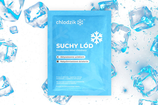 Suchy Lód Kompres Chłodzący CHLODZIK ❄︎ - Chlodzik.pl