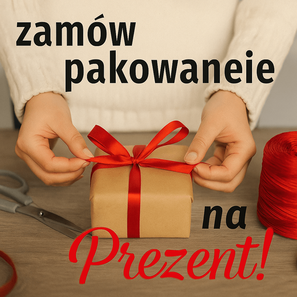 Zapakowanie na prezent 🎁 (+9.99 PLN) - Chlodzik.pl